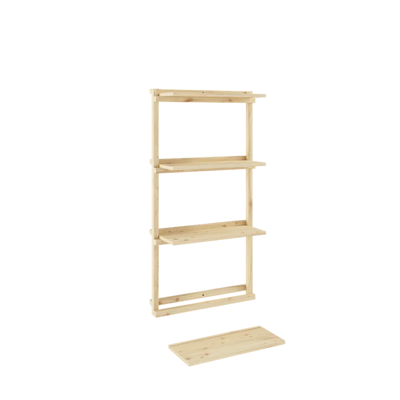 GROOVE SHELVING NARROW RAW by Karup Design – product photo 2 of 15