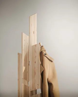 KEEPER COAT STAND RAW de Karup Design – photo d’ambiance 2 sur 12