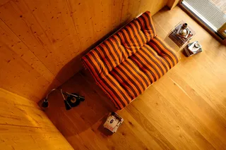 ROOTS RAW 160 X 200 W. ROOTS MATTRESS ORANGE-BROWN van Karup Design – sfeerfoto 8 van 11
