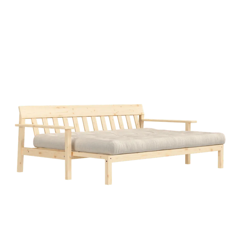 UNWIND CLEAR LACQUERED W. 5-LAYER MIXED MATTRESS LINEN de Karup Design – photo du produit 1 sur 10