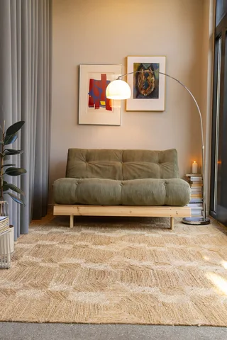ROOTS RAW 140 X 200 W. ROOTS MATTRESS RETRO ORANGE de Karup Design – photo d’ambiance 13 sur 15