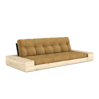 BASE BLACK NIGHT LACQUERED W. 2 SIDEBOXES CLEAR W. 5-LAYER MIXED MATTRESS GOLDEN OCHRE by Karup Design – product photo 16 of 16
