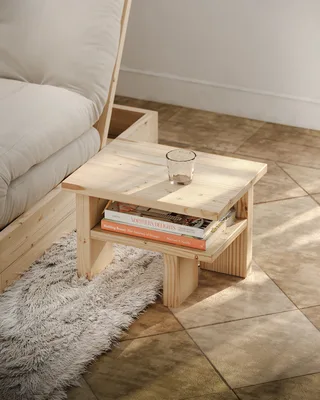 JAPAN SIDE TABLE CAROB BROWN van Karup Design – sfeerfoto 2 van 6