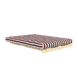 ROOTS RAW 140 X 200 W. ROOTS MATTRESS BURGUNDY-LIGHT BLUE by Karup Design – product photo 8 of 11