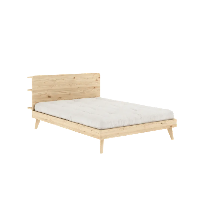 RETREAT BED CLEAR LACQUERED 140 X 200 by Karup Design – product photo 1 of 12