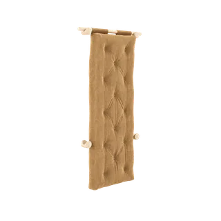 HOOKED RAW 75 x 200 W. BRAVO MATTRESS FUDGE BROWN by Karup Design – product photo 4 of 13