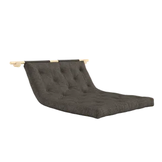 HOOKED RAW 135 X 200 W. BRAVO MATTRESS MELLOW BROWN by Karup Design – product photo 1 of 18