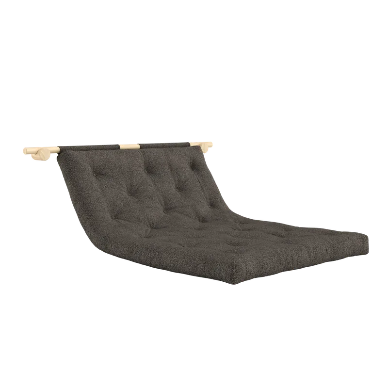 HOOKED RAW 135 X 200 W. BRAVO MATTRESS MELLOW BROWN by Karup Design – product photo 1 of 18