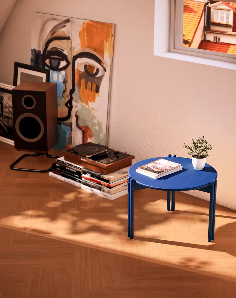 STICKS TABLE HIGH POPPY RED van Karup Design – sfeerfoto 7 van 15