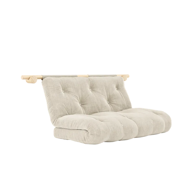 HOOKED RAW 135 X 200 W. BRAVO MATTRESS IVORY by Karup Design – product photo 18 of 18
