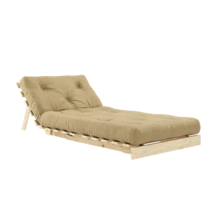 ROOTS RAW 90 X 200 W. ROOTS MATTRESS WHEAT BEIGE van Karup Design – productfoto 1 van 8