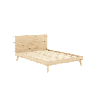 RETREAT BED CLEAR LACQUERED 140 X 200 by Karup Design – product photo 12 of 12
