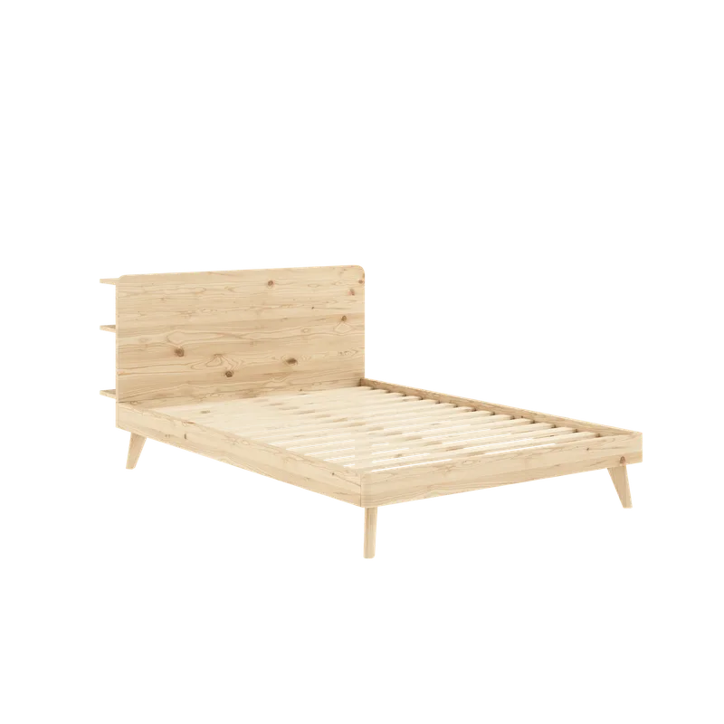 RETREAT BED CLEAR LACQUERED 140 X 200 by Karup Design – product photo 12 of 12