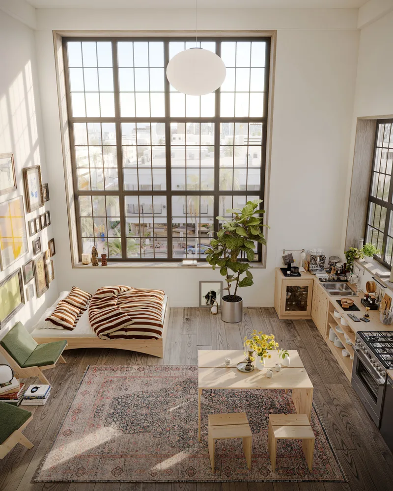 JOIN-IN DINING TABLE RAW von Karup Design – Ambientefoto 8 von 14