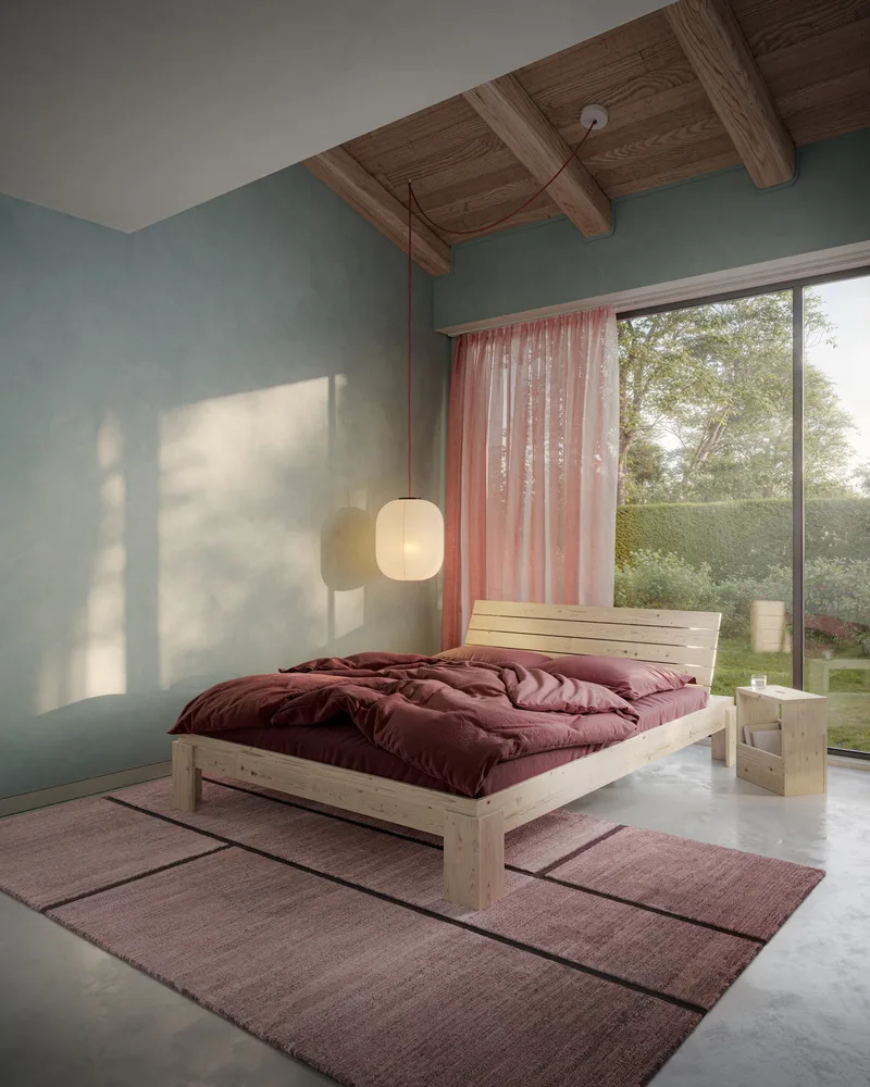LAYERS BED HEADBOARD CLEAR 140 X 200 von Karup Design – Ambientefoto 4 von 7