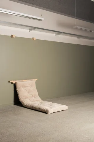 HOOKED RAW 75 x 200 W. BRAVO MATTRESS FUDGE BROWN by Karup Design – interior photo 6 of 13