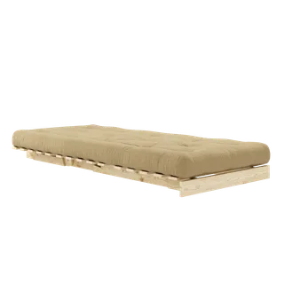ROOTS RAW 90 X 200 W. ROOTS MATTRESS WHEAT BEIGE van Karup Design – productfoto 2 van 8