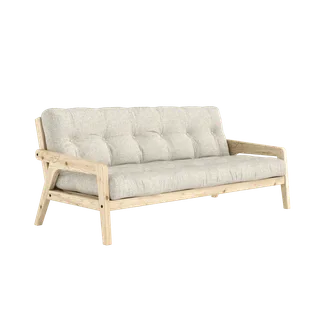 GRAB CLEAR LACQUERED W. 5-LAYER MIXED MATTRESS SOFT CHALK de Karup Design – photo du produit 10 sur 10