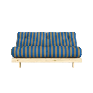 ROOTS RAW 160 X 200 W. ROOTS MATTRESS BROWN-BLUE van Karup Design – productfoto 6 van 12