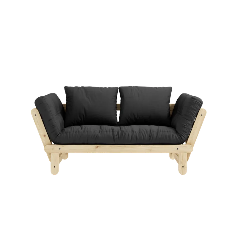 BEAT CLEAR LACQUERED W. BEAT MATTRESS SET DARK GREY van Karup Design – productfoto 3 van 9