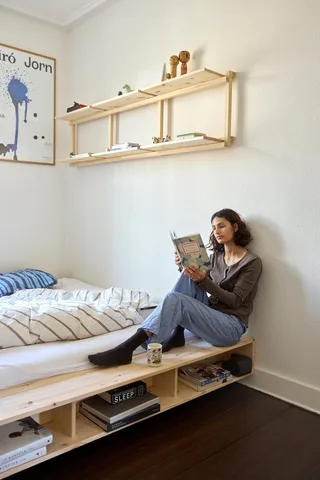 MERGE BED RAW 120 x 200 by Karup Design – interior photo 6 of 14