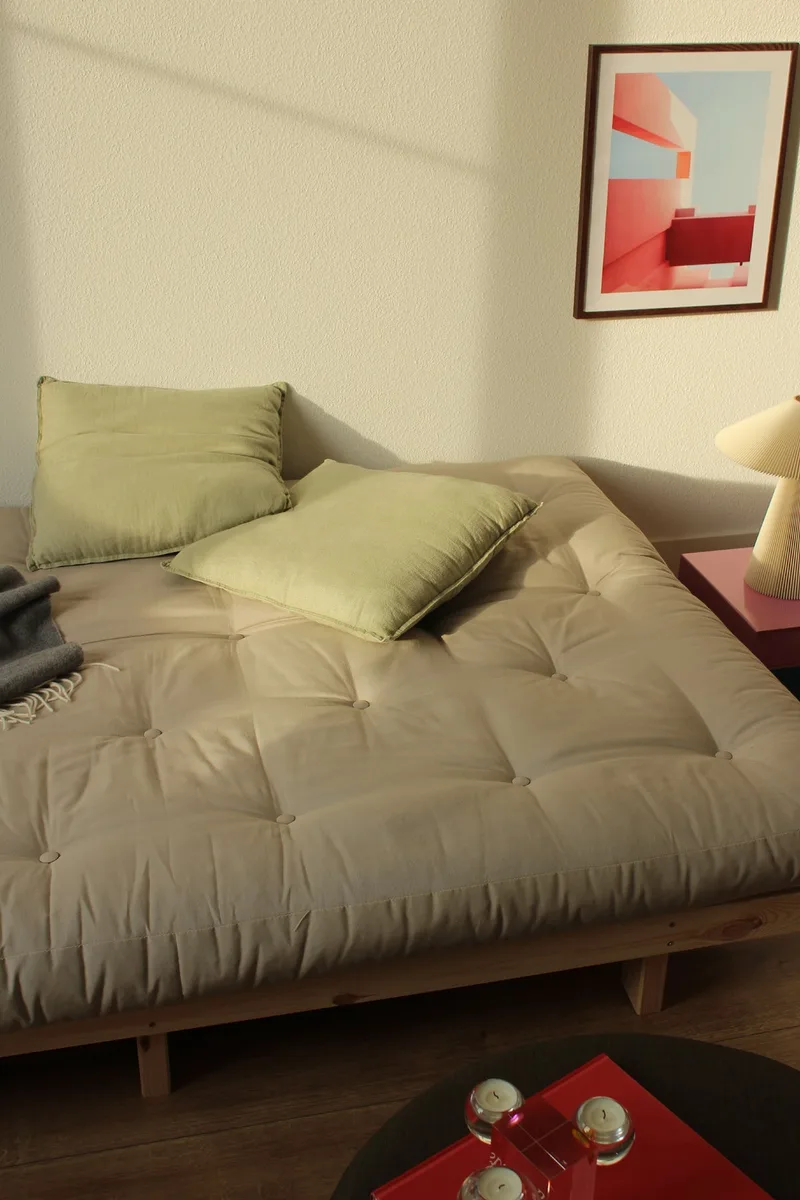 LEAN RAW 130 X 200 W. ALPHA MATTRESS GREY by Karup Design – interior photo 17 of 18