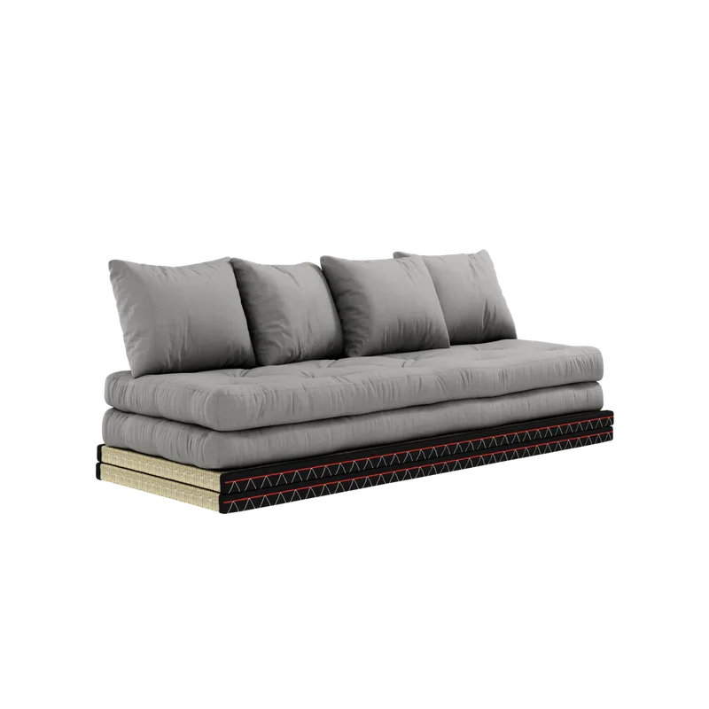 CHICO GREY W. 2 TATAMI 80 X 200 W. 2 CHICO MATTRESS SET GREY van Karup Design – productfoto 13 van 13