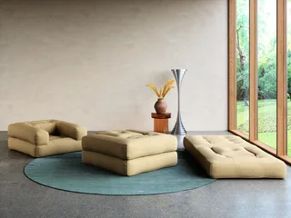 CUBE CHAIR BROWN van Karup Design – sfeerfoto 7 van 13
