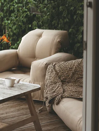 HIPPO CHAIR OUT™ BEIGE by Karup Design – interior photo 6 of 7