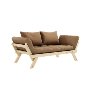BEBOP CLEAR LACQUERED W. 4-LAYER MIXED MATTRESS MOCCA von Karup Design – Produktfoto 16 von 16