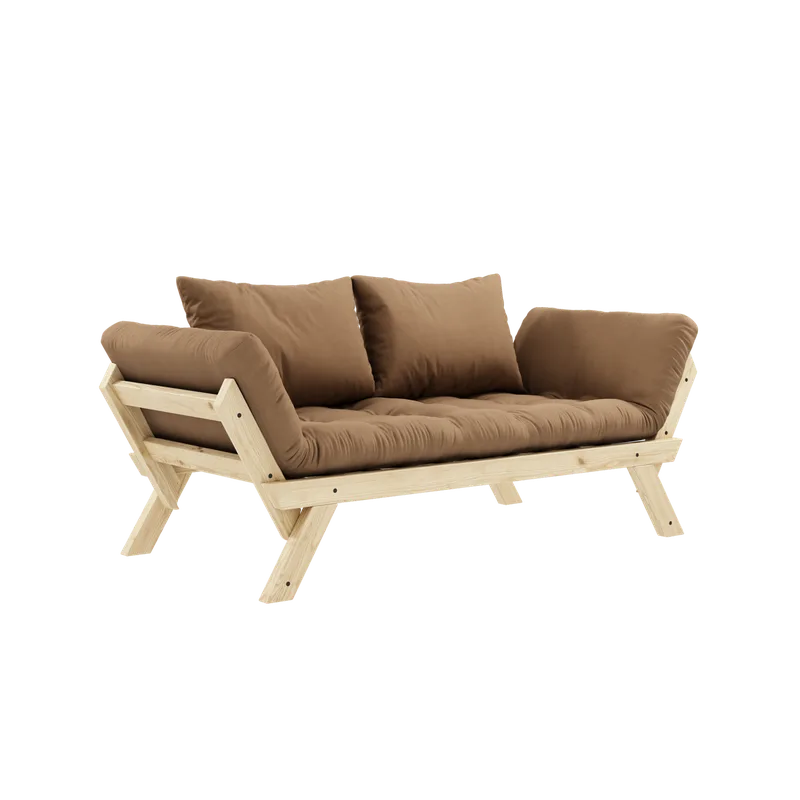 BEBOP CLEAR LACQUERED W. 4-LAYER MIXED MATTRESS MOCCA von Karup Design – Produktfoto 16 von 16