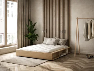 ZIGGY BED CLEAR LACQUERED 140 X 200 by Karup Design – interior photo 4 of 9