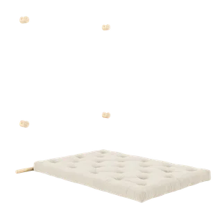 HOOKED RAW 135 X 200 W. BRAVO MATTRESS IVORY by Karup Design – product photo 2 of 18