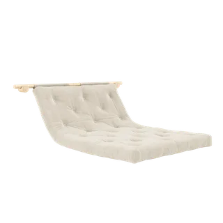 HOOKED RAW 135 X 200 W. BRAVO MATTRESS IVORY by Karup Design – product photo 1 of 18