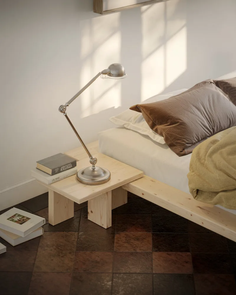 JAPAN BEDSIDE TABLE RAW by Karup Design – interior photo 4 of 13