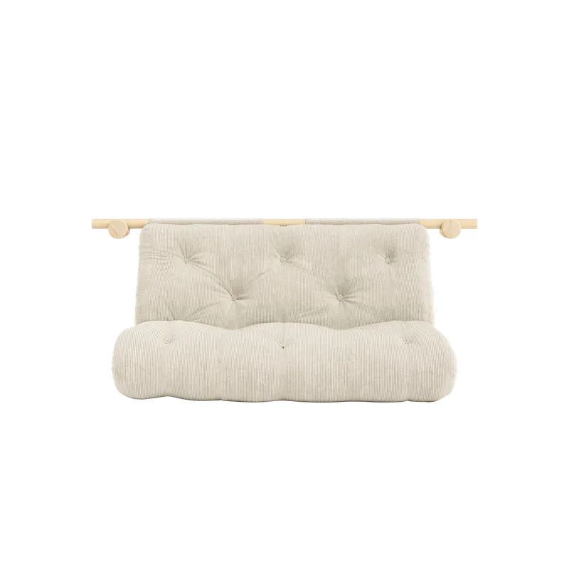 HOOKED RAW 135 X 200 W. BRAVO MATTRESS IVORY by Karup Design – product photo 3 of 18