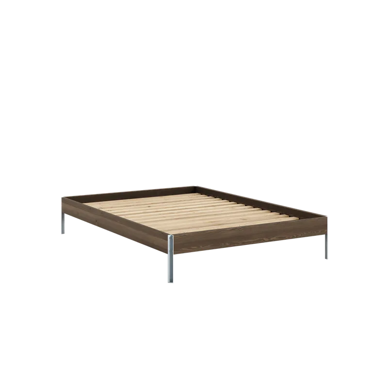 CORE BED CAROB BROWN 140 X 200 van Karup Design – productfoto 6 van 6