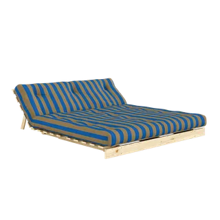 ROOTS RAW 160 X 200 W. ROOTS MATTRESS BROWN-BLUE van Karup Design – productfoto 2 van 12
