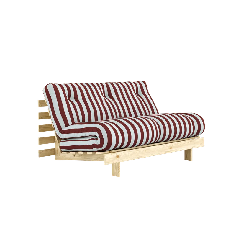 ROOTS RAW 140 X 200 W. ROOTS MATTRESS BURGUNDY-LIGHT BLUE by Karup Design – product photo 11 of 11