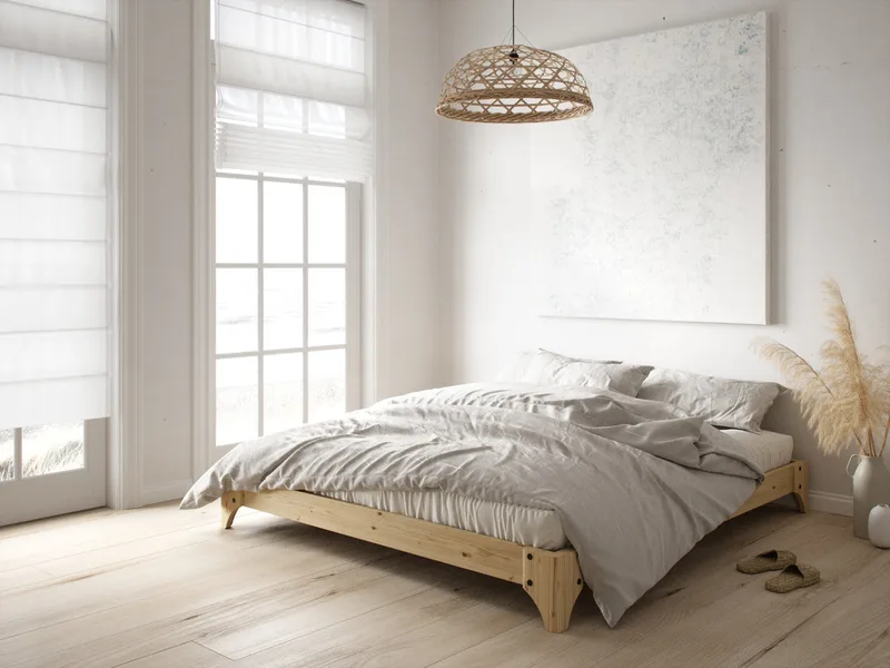 ELAN BED CLEAR LACQUERED 140 X 200 by Karup Design – interior photo 6 of 11