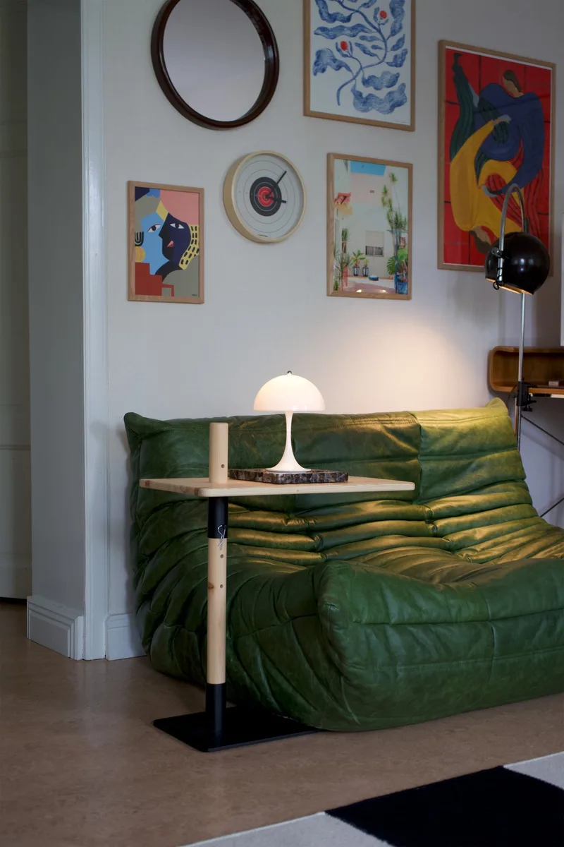 ADJUST TABLE CLEAR LACQUERED by Karup Design – interior photo 8 of 9