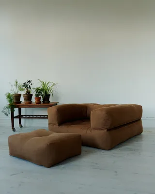 CUBE CHAIR BROWN van Karup Design – sfeerfoto 9 van 13