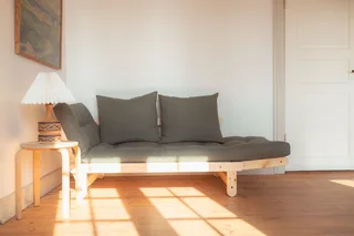 BEAT CLEAR LACQUERED W. BEAT MATTRESS SET DARK GREY van Karup Design – sfeerfoto 7 van 9