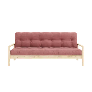 KNOB CLEAR LACQUERED W. 5-LAYER MIXED MATTRESS SORBET PINK by Karup Design – product photo 4 of 17