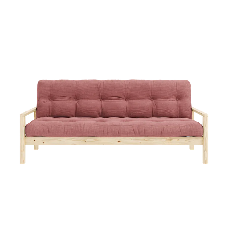 KNOB CLEAR LACQUERED W. 5-LAYER MIXED MATTRESS SORBET PINK by Karup Design – product photo 4 of 17
