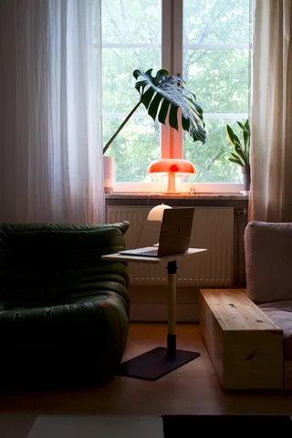 ADJUST TABLE CLEAR LACQUERED by Karup Design – interior photo 7 of 9