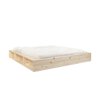 ZIGGY BED CLEAR LACQUERED 140 X 200 by Karup Design – product photo 1 of 9