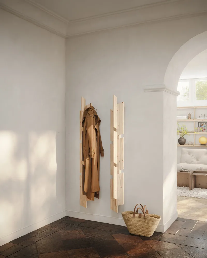 KEEPER WALL RACK RAW von Karup Design – Ambientefoto 2 von 3