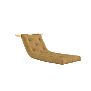 HOOKED RAW 75 X 200 W. BRAVO MATTRESS GOLDEN OCHRE van Karup Design – productfoto 1 van 13