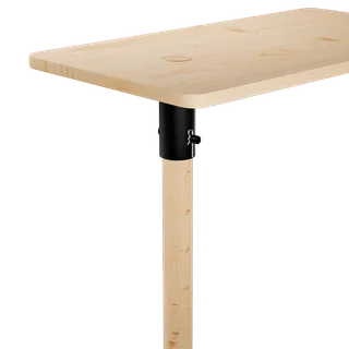 ADJUST TABLE CLEAR LACQUERED by Karup Design – product photo 2 of 9